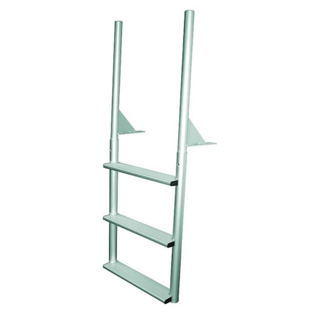 Powerplay 4-Wide Step Dock Ladder Anodized Aluminum PO3014457
